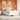 Bed met boekenkast zonder matras grenenhout wit 140x190 cm