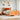 Bed met boekenkast zonder matras grenenhout wasbruin 140x190 cm