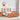 Bed met matras massief grenenhout wasbruin 140x190 cm