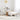 Bed met boekenkast zonder matras grenenhout wit 90x200 cm