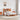 Bed met boekenkast zonder matras grenenhout wasbruin 140x200 cm