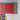 Gereedschapskast met plank Rood en grijs 55 x 55 x 55 cm