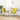 Eetkamerstoelen 2 st fluweel geel