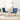 Eetkamerstoelen 2 st stof blauw
