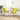 Eetkamerstoelen 2 st fluweel geel