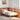 Bed met boekenkast zonder matras grenenhout wasbruin 75x190 cm