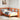 Bed met boekenkast zonder matras grenenhout wasbruin 75x190 cm