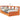 Bed met boekenkast zonder matras grenenhout wasbruin 75x190 cm