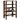 Schoenenrek 61x32x87,5 cm bewerkt hout gerookt eikenkleurig