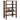 Schoenenrek 61x32x87,5 cm bewerkt hout bruin eikenkleurig