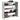 Schoenenrek 80x25x81 cm bewerkt hout betongrijs