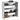 Schoenenrek 80x25x81 cm bewerkt hout grijs sonoma eikenkleur