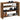 Schoenenrek 80x25x62 cm bewerkt hout oud houtkleurig