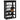 Schoenenrek 60x30x98 cm bewerkt hout zwart