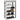 Schoenenrek 60x30x98 cm bewerkt hout betongrijs