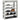 Schoenenrek 80x30x98 cm bewerkt hout betongrijs