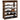 Schoenenrek 80x30x98 cm bewerkt hout gerookt eikenkleurig
