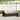 Tuinbank 3-zits met kussens poly rattan bruin