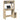Bureau met schappen 100x45x140 bewerkt hout sonoma eikenkleur