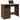 Bureau 102x50x75 cm bewerkt hout bruin eikenkleurig