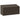 Tuinbox 110x50x58 cm poly rattan bruin