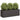Plantenbak Zwart 120x40x40 cm Koudgewalst Staal