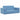 Kinderbank 2-zits zacht pluche blauw