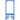 Badkamer muursteun Blauw 50 x 17.5 x 136 cm Staal