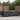 Hoes voor tuinmeubelen Zwart 270 x 110 x 70 cm 600D