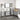 Badkamermeubelset 5 pcs Grijs 76.5 x 35 x 95 cm Bewerkt hout