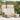 Verstelbare tuinbank met kussens L-vormig beige poly rattan