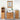 Badkamermeubelset VIGO 4 pcs Honingbruin 37 x 34 x 110 cm