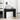 Bureau Zwart Eiken 90x40x72 cm Bewerkt Hout