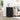 Bureaukast Zwart eiken 33 x 50 x 75 cm Bewerkt hout