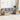 6-delige Loungeset met kussens poly rattan beige