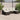 6-delige Loungeset met kussens poly rattan bruin
