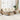 6-delige Loungeset met kussens poly rattan beige