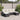 6-delige Loungeset met kussens poly rattan zwart