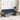 6-delige Loungeset met kussens poly rattan grijs