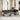 8-delige Loungeset met kussens poly rattan lichtgrijs