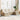 6-delige Loungeset met kussens poly rattan beige