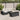 11-delige Loungeset met kussens poly rattan zwart