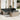 11-delige Loungeset met kussens poly rattan grijs