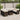 10-delige Loungeset met kussens poly rattan bruin