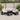 7-delige Loungeset met kussens poly rattan zwart