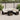 7-delige Loungeset met kussens poly rattan bruin