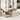 9-delige Loungeset met kussens poly rattan beige
