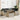 6-delige Loungeset met kussens poly rattan lichtgrijs