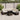7-delige Loungeset met kussens poly rattan bruin