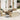 9-delige Loungeset met kussens poly rattan beige